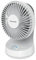 Honeywell QuietSet 5 Oscillating Table Fan, White Personal and Small Room Fan with Quiet Operation and 5 Levels of Power and Sound