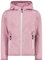 CMP ERROR:#N/A Kinder-knit-tech-jacke Knit-Tech Kinder Jacke Mit Fester Kapuze, Rouge-Weiß, 152 EU