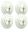 4 Interrupteurs en porcelaine 240V,10A