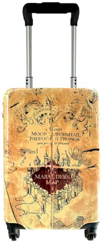 Harry Potter Gepäckgepäck, Hartschale, Rollgepäck, Koffer, Reisetaschen, Karte des Rumtreibers, Spinner