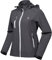 Little Donkey Andy Softshelljacke Damen Wasserdichte Winddichte Atmungsaktive Warm Fleece Übergangsjacke Outdoorjacke mit Kapuze Grau M
