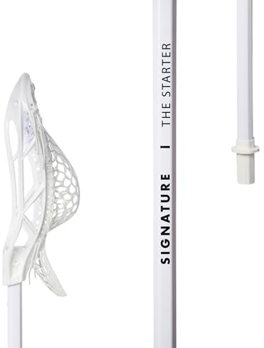 The Starter - 28 Complete Lacrosse Stick for Beginners - Signature Lacrosse Beginner's Boys and Girls Entry Level Stick for Aspiring Players