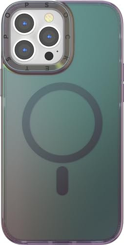 PopSockets iPhone 13 Pro Max Case Compatible with MagSafe, Phone Case for iPhone 13 Pro Max, Wireless Charging Compatible - Nightshade