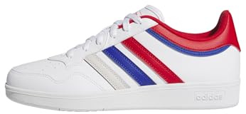 adidas Unisex Hoops 4.0 Shoes Schuhe, FTWR White Better Scarlet Team Royal Blue, 44 2/3 EU