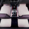 LECREA Auto Fußmatten für Jaguar XF 2008 2009 2010-2015 LHD, Allwetter Leder Fußmatten, Wasserdicht Anti-Rutsch Teppich Matten Vorne und Hinten Autoteppich, Auto Zubehör,E Grey