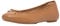 FitFlop Women's Delicato Bow Soft Leather Ballerinas Ballet Flat, Desert Tan, 3.5 UK