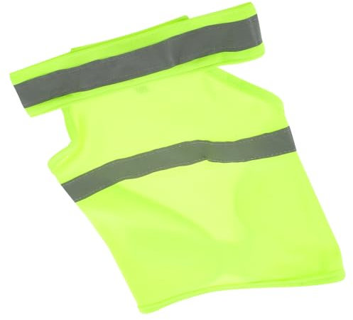UPKOCH Reflektierende Hundeweste Fluoreszierend Für Draußen Verstellbare Sicherheitsweste Für Welpen Haustierkleidung Zum Spazierengehen