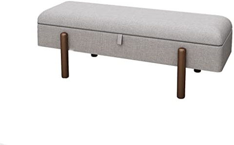 Bett-Tritthocker aus Massivholz mit Stauraum, modisch und funktional, ideal für Hochbetten, Wohnzimmer, Garderobe, Eingangshalle