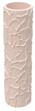 perfeclan Rouleau de texture pour argile, outil de création portable pour sculpture et modélisme, accessoires polyvalents, motif sans couture 2 x 8 cm