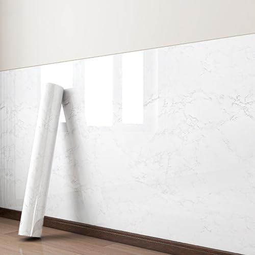 Vllentin Pannelli Adesivi per Bagno,Pannelli Decorativi PVC per Pareti,Pannello TV Effetto Marmo,Tagliabili,Resistente All'Abrasione E Ai Graffi,Adatto A Diverse Superfici Lisce