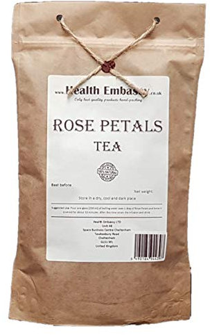 Health Embassy Rose Petals Tea (100% Dried Rose Petals) (50g)