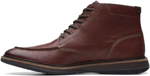 Clarks Stivali Chantry Up Uomo, Cuoio marrone, 42 EU