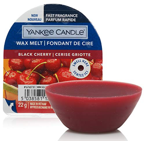 Yankee Candle Wax Melts | Black Cherry | bis zu 8 Stunden Duft | 1 Stück