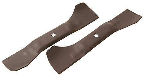 2x Messer 535 mm für MTD 742-04080 742-04081 für Mähdeck 105 cm