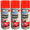 RTS 400ml Red Gloss Spray – Aerosol Professional Spray Paint Can – Glossy Finish Plastic, Smooth Shiny Finish, Fast Drying Formulation, Interior Exterior DIY Paint for Wood, Metal & Plastic (3)