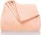 LAYNENBURG Premium Tagesdecke 150 x 200 cm - Waffelpique 100% Baumwolle - leichte Sommerdecke Waffeloptik - Baumwolldecke als Bett-Überwurf, Sofa-Überwurf, Couch-Überwurf - Sofa-Decke (rosa)