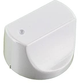 Paxanpax White Cooker Control Knob for Indesit FH51(WH) S, SH31W, DH53W, UH53W, DH51W Serie