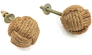 50-teiliges Set in verschiedenen Farben aus Jute und Eisen.
