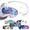 ZYBER Transparent Shell Case for Pico 4 Accessories Protection Front Glasses, PC+TPU Anti-Fall and Scratching Headset for Pico 4 with 5 Sticker, High Toughness Tear Resistance