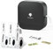 COLORWING Q30 Bluetooth Etikettendrucker, Beschriftungsgerät Selbstklebend Kompatibel Mit Ios Android, Tragbarer Mini Etikettiergerät FüR Zuhause BüRo Schule Etikettierung (Schwarz)