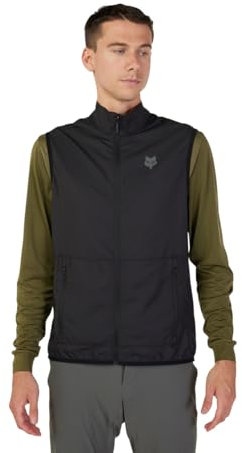 Fox Racing Herren Ranger Wind Vest Weste, Schwarz, X-Small