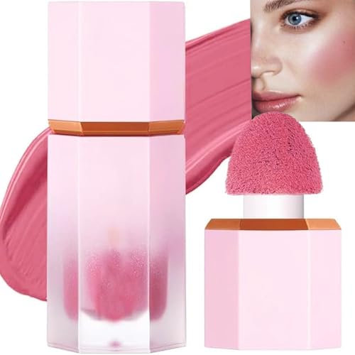 Blush Liquido e Crema di Fard - Gel per Guance Con Lunga Durata, Sensazione di Leggerezza e Traspirabilità, Non Appiccicoso