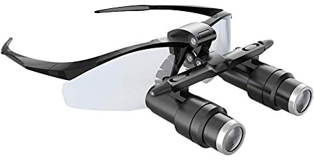 ALDDPWE Lupen Binokularlupen 4X 5X 6X 6,5X Lupe 420MM Arbeitsabstand Lupe Oral Ohr und Nase Professionelle Lupe Keep it in Mind