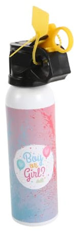 SHOWERORO 1 Bottiglia Di Genere Rivela Forniture Per Feste Con Flaconi Spray in Polvere Spray Estintori Spray in Polvere Oggetti Di Scena Per Feste Spray Per Feste