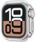 IENYU Funda de protección de Metal para Apple Watch 46mm 45mm 44mm funda protectora de marco para iWatch Series 10 9 8 7 6 5 SE cambiar a Ultra 2 49mm(Matte Silver,44mm)