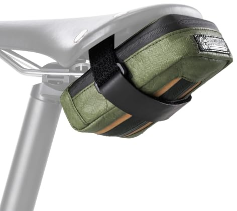ROCKBROS Road to Sky Satteltasche, Fahrradtasche Sattel Klein Leicht | Wasserabweisend Reißfest, Mini Werkzeugtasche Fahrrad mit Reißverschluss
