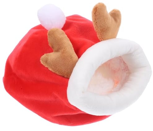WEKAMOS Warmer Hamster Baumwollnest Winterbett Igelhaus Kuschelnest für Kleintiere Wie Chinchillas Kaninchen und Eichhörnchen
