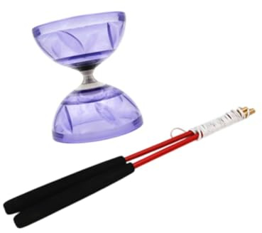 Diabolo Jouet avec 2 Bâtons Diabolo Chinois Set pour Débutants Enfants Extérieur