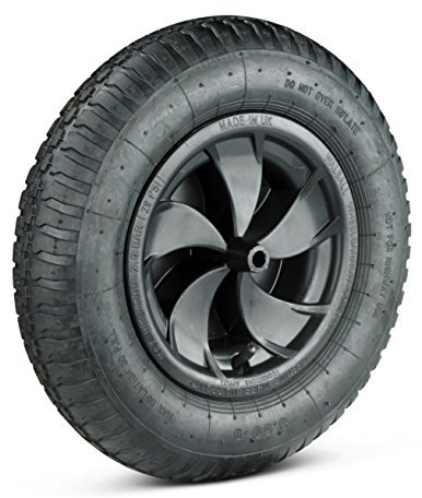 Walsall Wheelbarrows Universal Pneumatic Wheel - Black