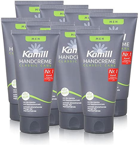 Kamill Men Handcreme Bio-Kamille & Sandelholz 75ml (9er Pack)