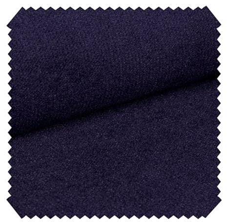 novely® PASSAU - Samtig Weicher Chenille-Möbelstoff - Robuster Polsterstoff - Pflegeleichte Meterware 1lfm | Farbe: 37 Lila