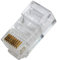 odedo Lot de 50 fiches RJ45 à sertir - Câble plat - Fiche réseau CAT6