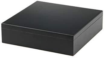 BigSmoke Humidor Black, humidifier, Hygrometer, one Divider, 30 cig