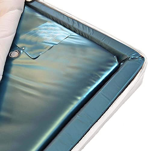 Traumreiter 1x Wasserbett Matratze dual Wassermatratze 90x210 für 180x210 Softside, Wasserbettmatratze Wasserbettenmatratzen Wasser Matratze Water Bed Mattress Wasserkern (unberuhigt)