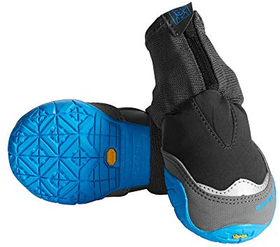 RUFFWEAR Polar Trex-Paare, Winterhundestiefel für Schnee- und Eisbedingungen, Wetterfest und Warm mit Pfoten-Grip, Obsidian Black, 3,25 in - 8,26 cm
