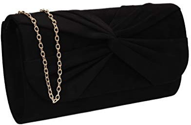 SwankySwans Damen Louise Clutch Bag, Schwarz