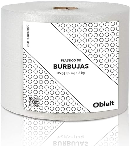 Rouleau Papier bulle 50 cm x 100 m - Idéal pour le emballage, déménagement, expédition colis, protection