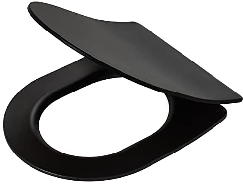 Tiger Tune Toilet seat Duroplast Black / Brushed brass