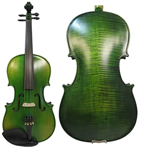 Grüne 16 Viola, Riesiger Und Resonanter Sound Für Studenten, Anfänger Aldult Violine in voller Größe