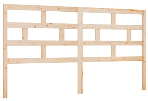 vidaXL Kopfteil Betthaupt Bettkopfteil für Bett Bettgestell Bettrahmen Massivholzbett Holzbett Schlafzimmer 186x4x100cm Massivholz Kiefer
