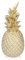 Cyrank Ananas Ornamente, Deko Ananas Gold, Nordic Modern Resin Ananas Dekorative Figur, Deko Wohnzimmer, Moderne Deko Figuren, Künstliche Ananas aus Kunstharz, Tischdekoration, Desktop Deko(Gold)