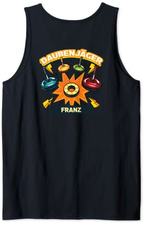 Daubenjäger Franz Stockschütze Asphaltstock Stocksport Tank Top