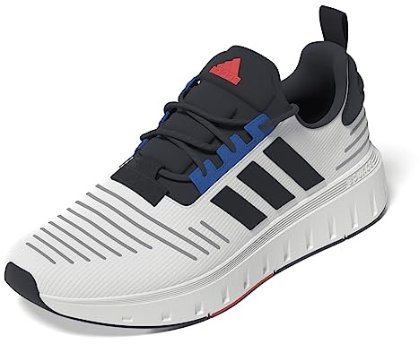 Adidas Herren Swift Run 23 Shoes-Low (Non Football), FTWR White/Legend Ink/Bright Red, 43 1/3 EU