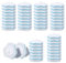 DALIPER Disposable Toilet Brush Cleaner Refills 48PCS, Bathroom Bowl Wand Cleaning System Replacement Heads (Only for Daliper Wand)