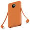 OKZU Power Bank with Built-in Cables, 10000mah 22.5W PD 3.0 QC 4.0 USB C Fast Charging Power Bank, Type C Battery Pack Compatible with iPhone 14 13 12 11 Samsung Galaxy Google Pixel and More (Orange)