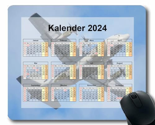 YENDOSTEEN 2024 Kalender Mauspad,Gaming-Mauspads,Träume Inschriftenkreise Spielen Licht Ultraglatte Mauspads für Kabellose Maus,Laptop,Computer,PC-Büro,Zuhause